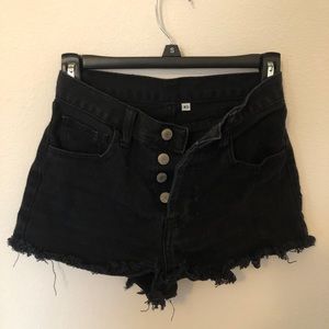Pacsun high-waisted short shorts
